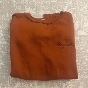 Magnolia Rust Brown Crewneck Sweatshirt